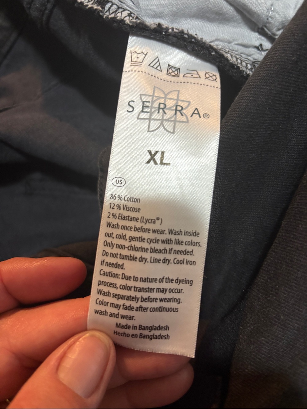 Serra Black High-Rise Straight Leg Jeans with Tag sz XL - Picture 10 of 10